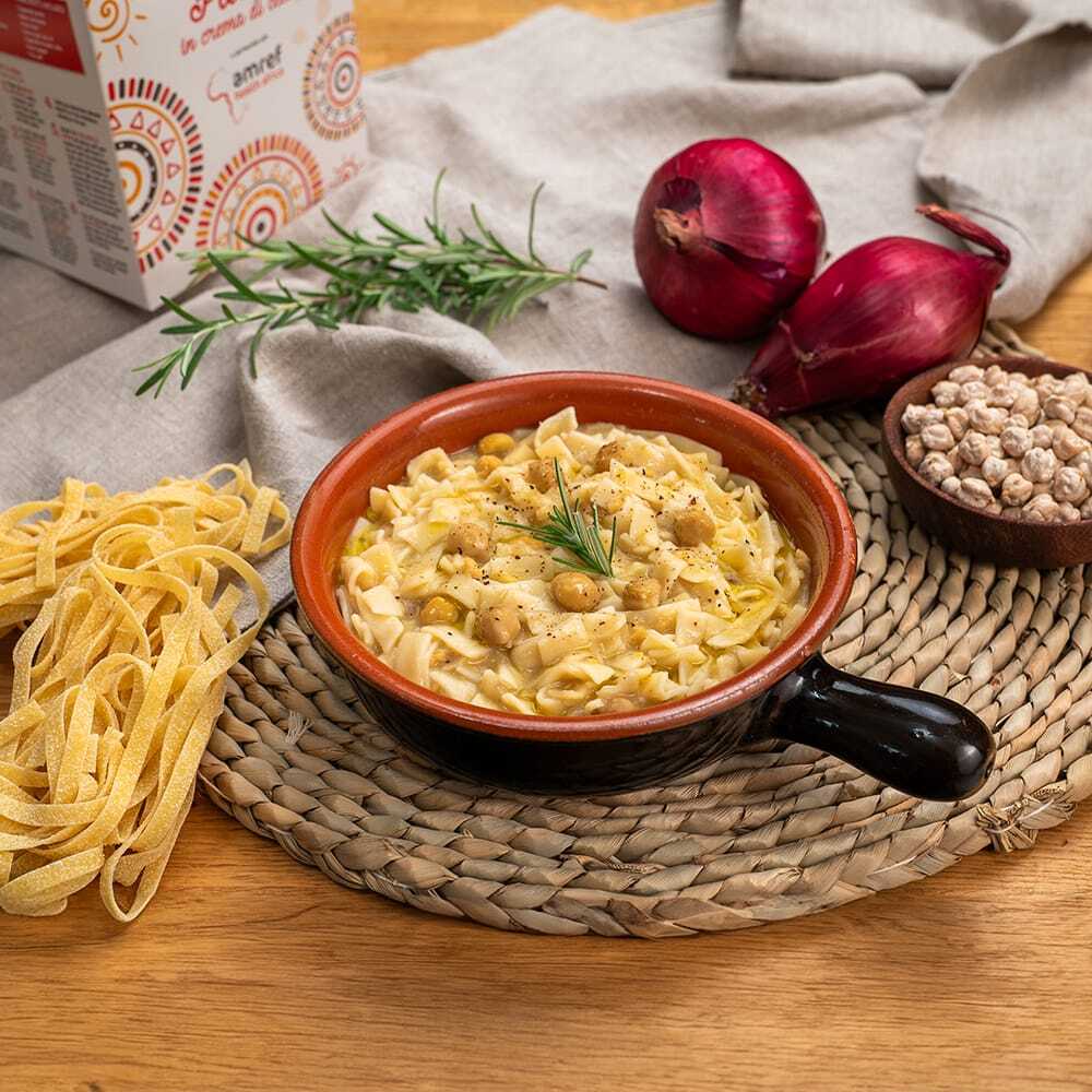 Ricetta pasta e ceci cucinata