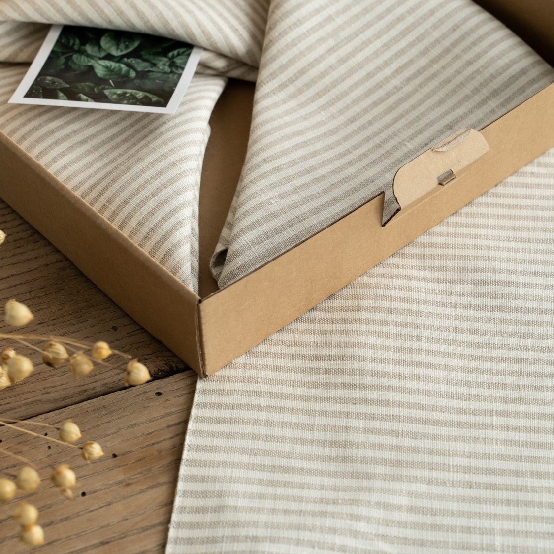 The Striped Linen Placemat Set