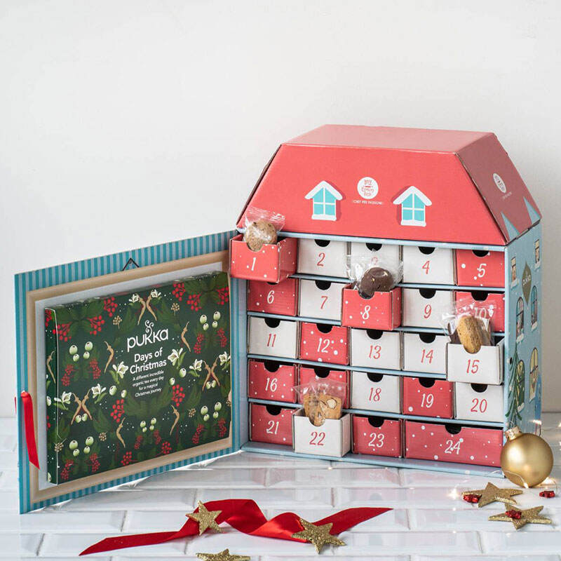 Calendario avvento tisane e cibo l'idea regalo di Natale perfetta per tutti i golosi