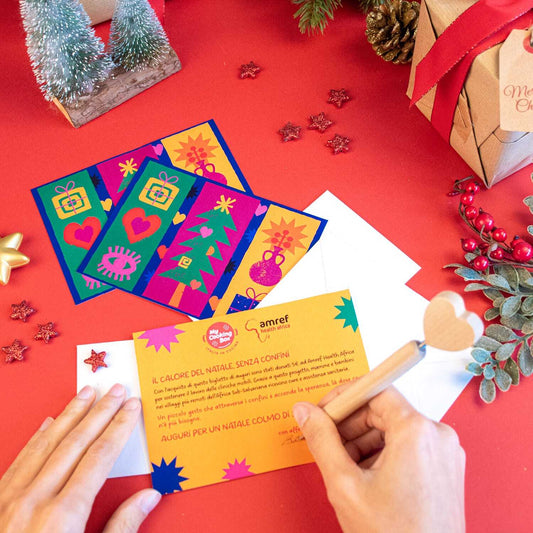 Biglietto di auguri solidale – Sostieni Amref con 5€